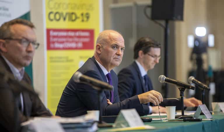 CMO Tony Holohan says antigen tests should not be used for international travel