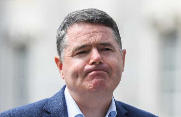 Finance Minister Paschal Donohoe was invited to Katherine Zappone’s Merrion Hotel event