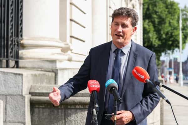 Eamon Ryan says there could be “staggered” closing and opening times when entertainment sector reopens