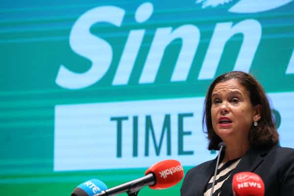 New opinion poll shows Sinn Féin in 10-point lead as most popular party