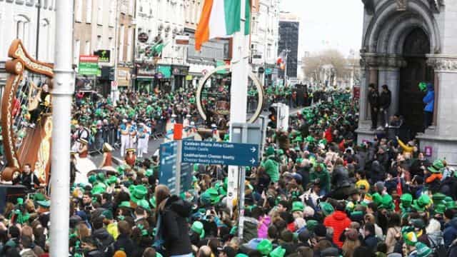 The weather for St. Patrick’s Day is not looking good as Met Éireann issues two warnings