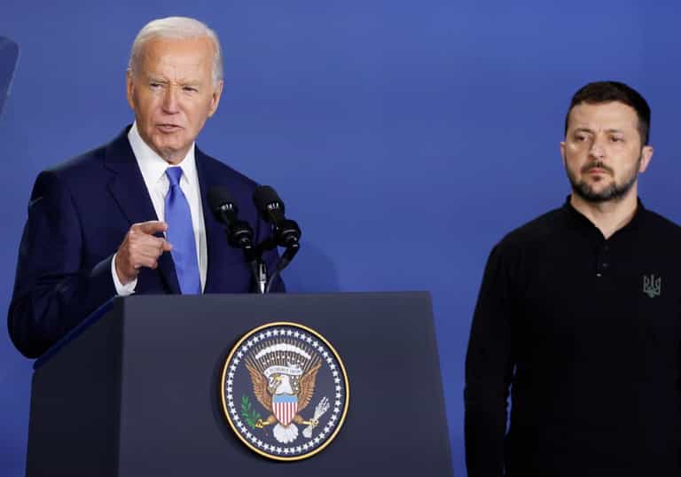 Joe Biden calls Ukrainian leader Zelenskyy ‘President Putin’ in excruciating moment