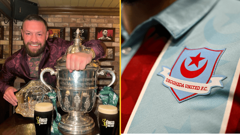 Drogheda United issue statement after Conor McGregor posts trophy photo