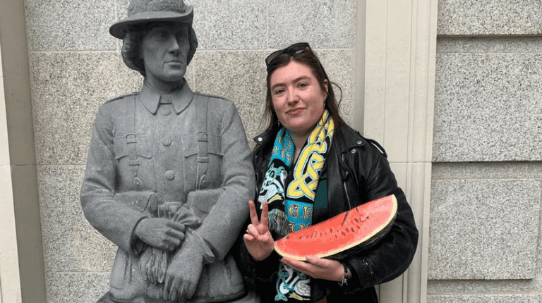 Kildare woman ends hunger strike for Gaza to allow her health to recover