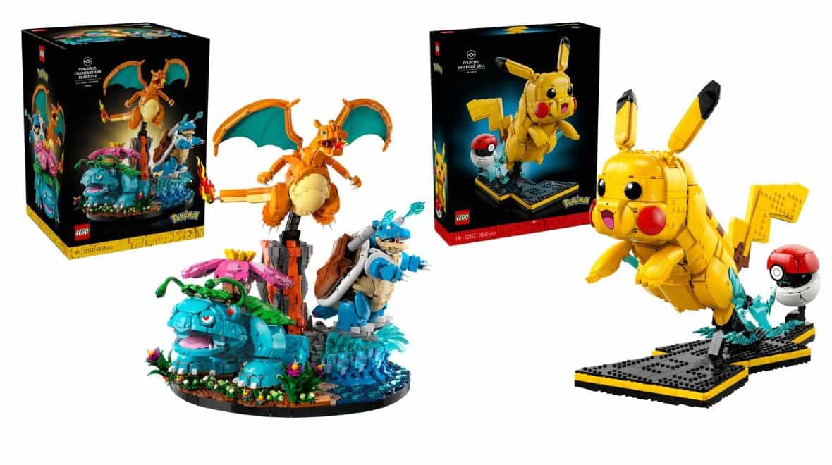 Lego announces details of its Pokémon sets including pre-order info and release date