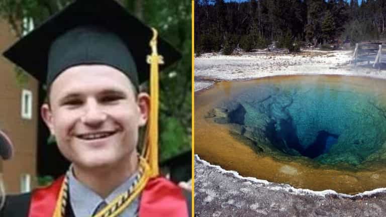 Man trying to ‘hot pot’ fell into Yellowstone hot spring and was entirely dissolved within a day