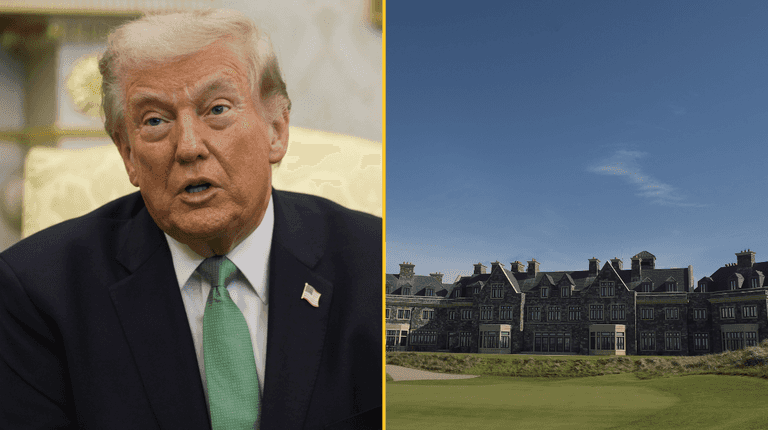 Donald Trump says people in Ireland are ‘very happy’ about Iran war