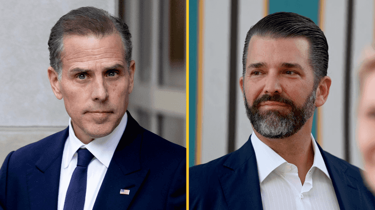 Hunter Biden challenges Donald Trump Jr and Eric Trump to cage boxing fight