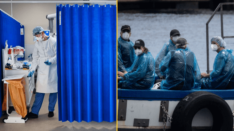 Irish passengers on board hantavirus-hit cruise ship begin isolation at HSE facility