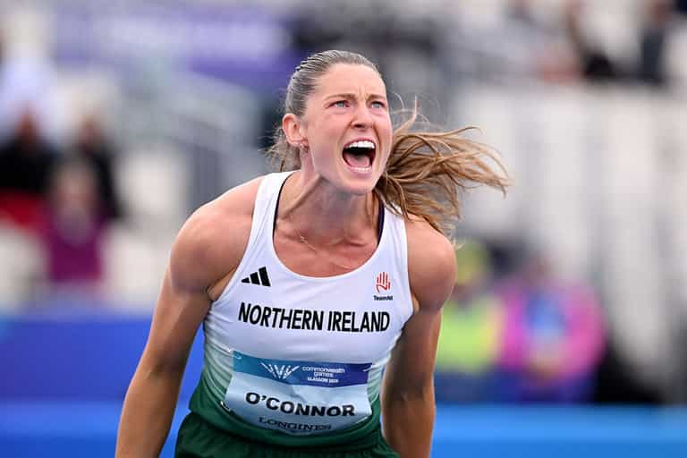 Kate O’Connor on the verge of Commonwealth heptathlon gold