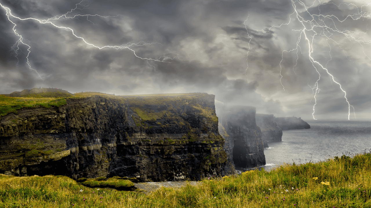 Ireland hit with alert for torrential downpours and possible lightning