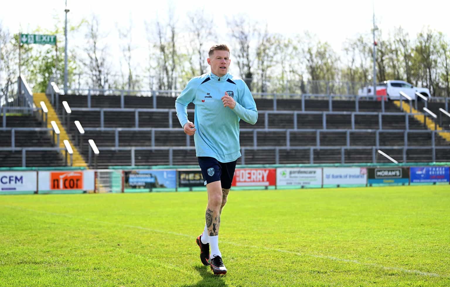 James McClean reports for Derry City training amid exit talk