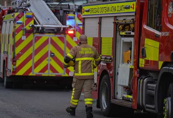 Dublin scrapyard fire: eight fire units tackle north Dublin blaze