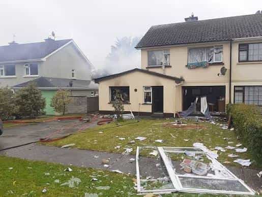Galway house fire: two men used trampoline to save teenage sisters