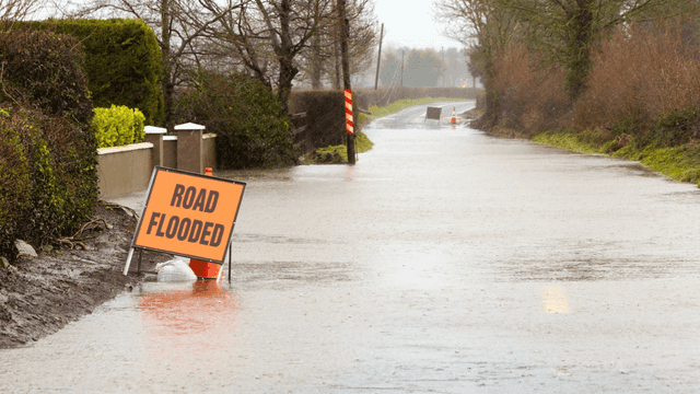 Several counties hit with Status Orange warnings for flooding and ‘intense rain’