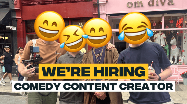 JOE is hiring a Comedy Content Creator – Join us!