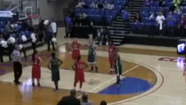 Video: If there’s ever been a worse free throw than this, we haven’t seen it