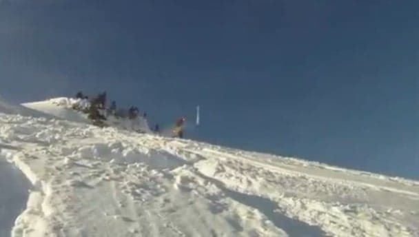Video: How not to do a backflip on skis