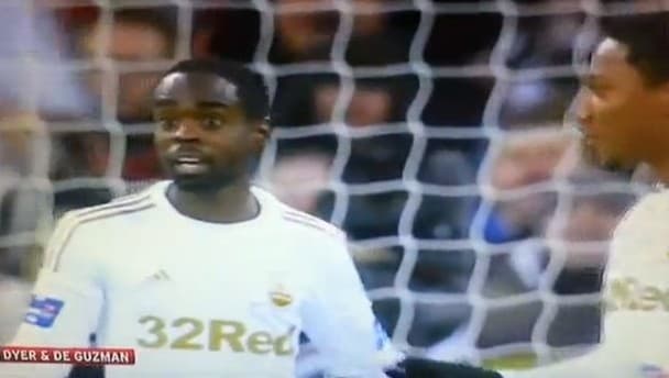 Video: Nathan Dyer furious he wasn’t allowed to take the Swansea penalty