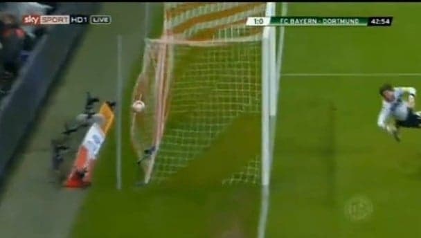 Video: Arjen Robben with a beauty in the cup game against Dortmund