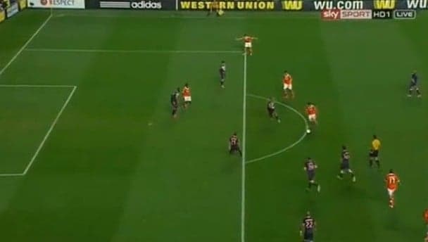 Video: Rodrigo scores an absolute cracker in the Benfica game