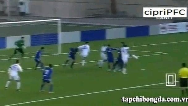 Video: A brilliant backheel volley goal from Azerbaijan