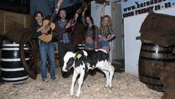 Meteor Choice Award winners Delorentos play the (BYOB) Barn Dance VI festival on Good Friday