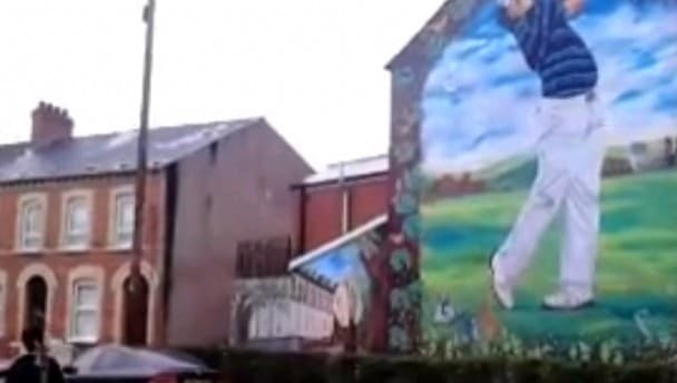 Video: A Rory McIlroy mural and a Beach Boys soundtrack. Not your average hurling trick-shots clip