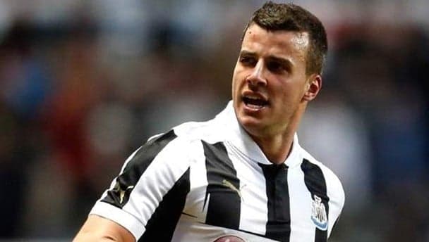 A moment of real class last night from Newcastle’s Steven Taylor