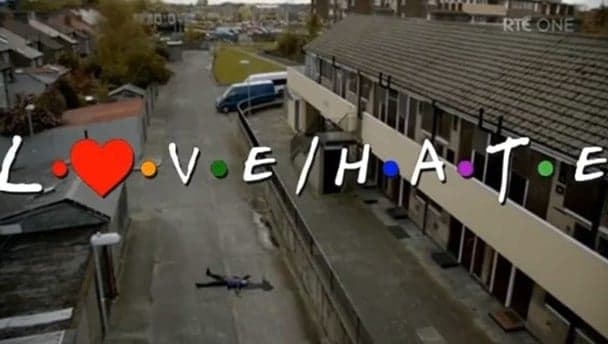 Video: Love/Hate gets the ’90s sitcom treatment.