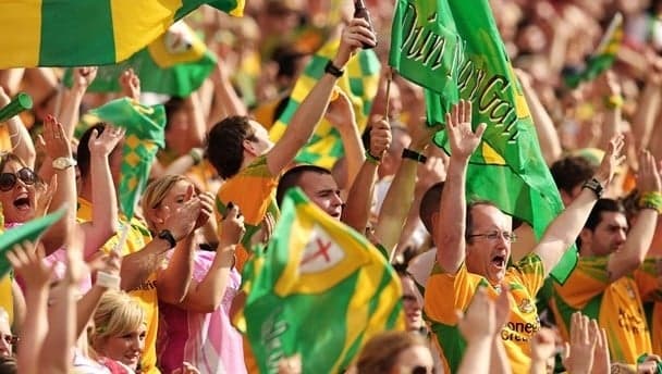The happiest Donegal man in Glasgow since Jim McGuinness