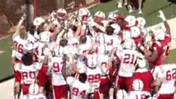 Video: Seven-year old child with brain cancer scores touchdown for his favourite team