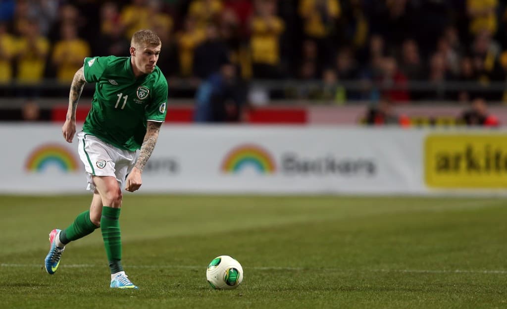 Pic: Ireland’s James McClean left devastated as someone has stolen his two dogs