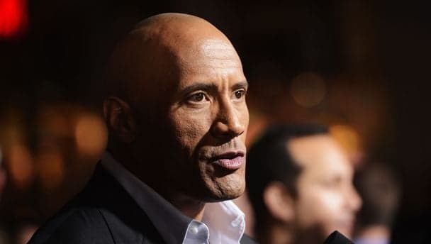 Pic: Ah here, look at The Rock’s arms