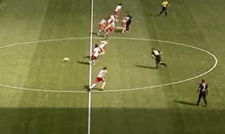 Video: Red Bull Leipzig use the most all-out attacking formation you’ll see from kick-off (and it worked)