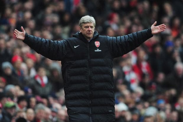 Pic: PUMA launch long Arsenal puffa jacket with a special zip, perfect for Arsene Wenger