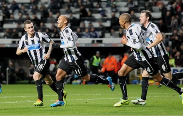 Pic: The Newcastle team are in Dublin in fancy dress for their Christmas party