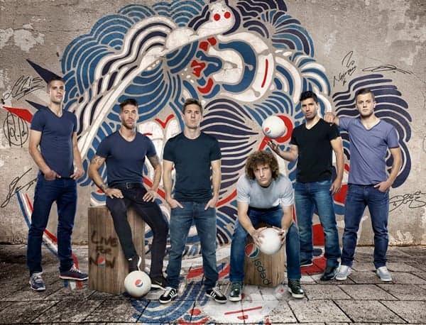 Pepsi announce their 2014 superstar football line-up