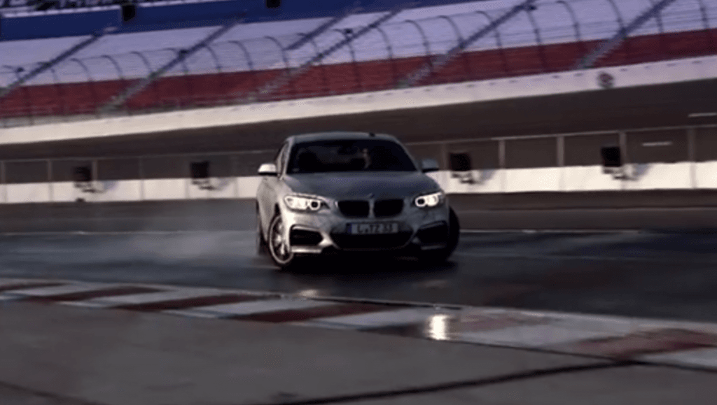Video: Watch as the autonomous BMW M235i prototype drifts itself