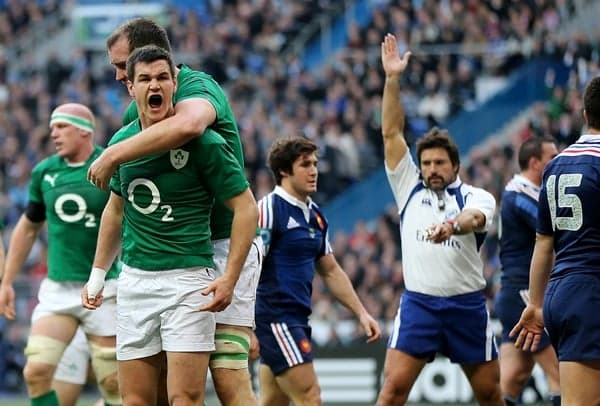 Video: Irish fans celebrate Sexton’s second try against France in absolutely brilliant fashion