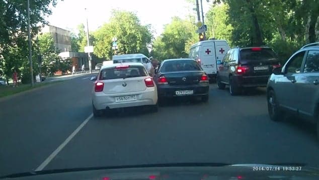 Video: Shocking dashcam footage shows one man drive over another during road rage incident