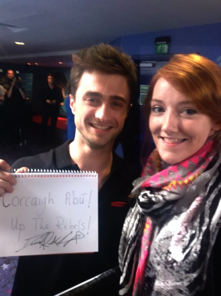 This is getting ridiculous – now Daniel Radcliffe is shouting for Cork