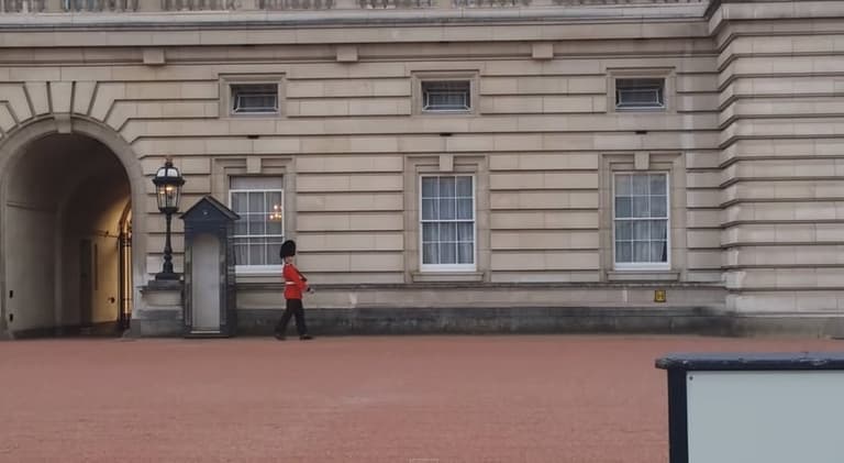Video: Royal guard caught messing around on video, is put under investigation