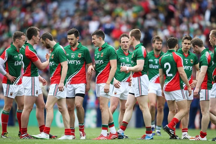 Pic: Mayo GAA want fans to choose between these three designs for their new jersey for 2015