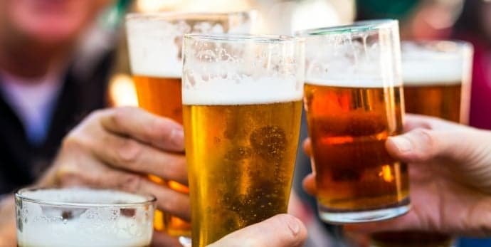 Alcohol consumption in Ireland lowest in 30 years, according to a new study