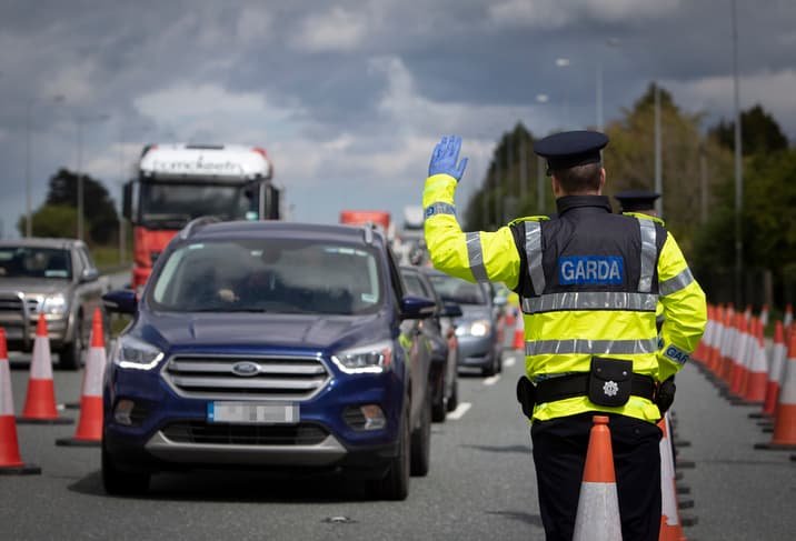 Gardaí to establish targeted checkpoints in Donegal to ensure compliance with public health measures