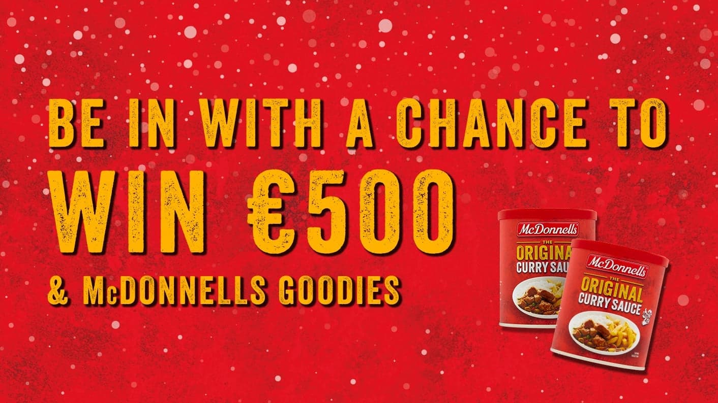 How do you fancy winning €500 (and other great prizes) from McDonnells in the run up to Christmas?