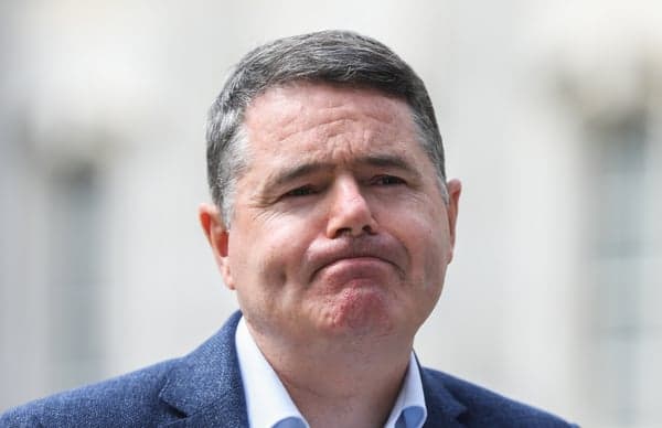 Finance Minister Paschal Donohoe was invited to Katherine Zappone’s Merrion Hotel event