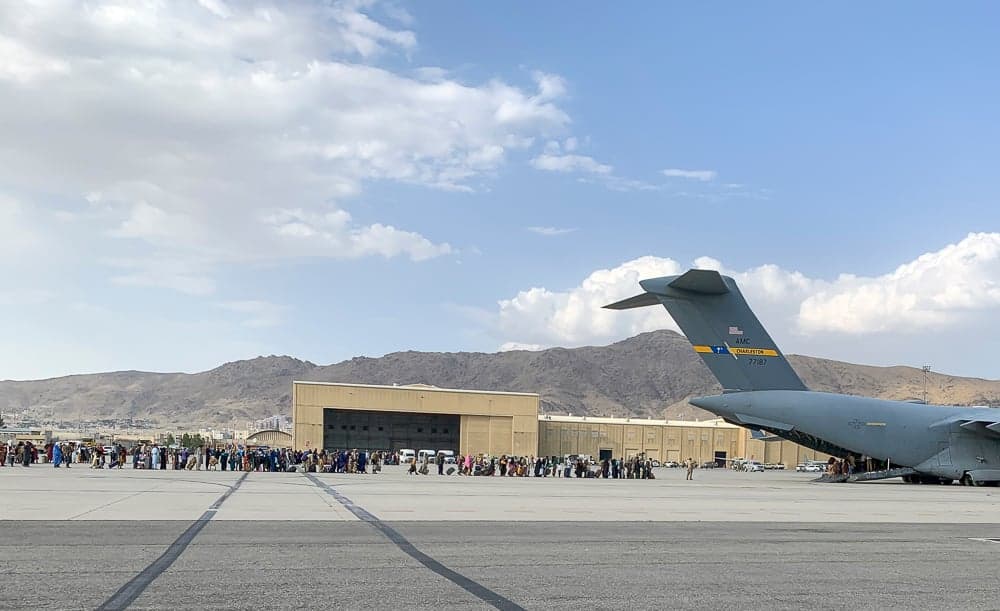 Explosion reported at Kabul Airport amid “very high threat” of terror attack