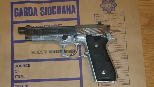 Two handguns, three silencers and ammunition seized in Dublin raid